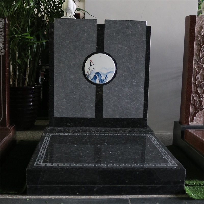 蓝珍珠墓碑(图1)